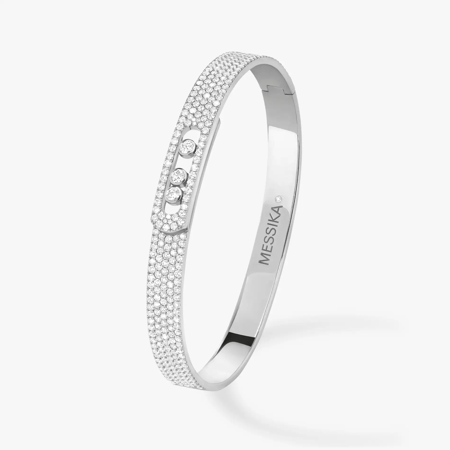 Thin Diamond Bangle Bracelets for Women - Messika Fine Jewelry