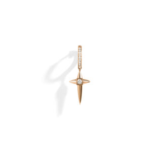 FSJ168-creole-doreille-Rockaway-mini-croix-diamants-or-rose-vue-face-fond-blanc